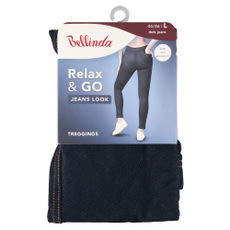 Bellinda Jeans Treggings leggings L-es méret /kék - 1 db kisképe