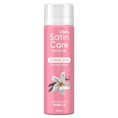 Gillette Satin Care Vanília borotvazselé - 200 ml kisképe