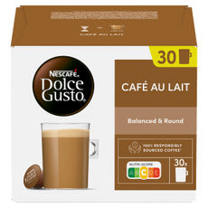 Nescafe Cafe Aulait Dolce Gusto kávékapszula - 30 db kisképe