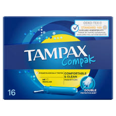 Tampax Compak Regular tampon - 16 db kisképe
