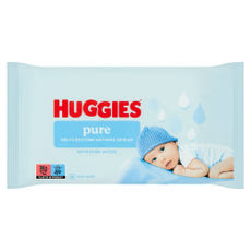 Huggies Pure nedves törlőkendő - 56 db kisképe
