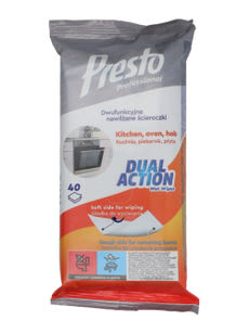 Presto Dual Action konyhai törlőkendő - 40 db kisképe