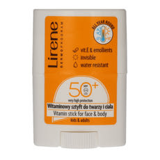 Lirene Vitamin arc és test stift SPF50 - 15 g kisképe