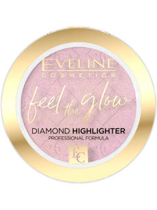 Eveline Feel the Glow Diamond highlighter /03 rose gold - 1 db