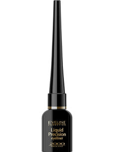 Eveline Liquid Precision szemhéjtus /fekete - 1 db