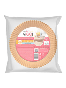 viGO! sütőpapír air-fryerhez 24 cm - 50 db kisképe