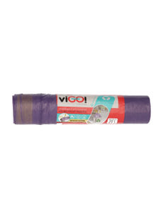 viGO! szemeteszsák zárószalaggal levendula illattal 35 l - 12 db kisképe