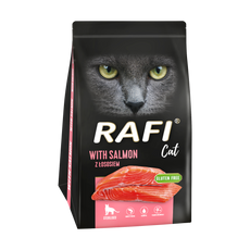 Rafi Cat steril száraz macskaeledel lazaccal - 1500 g kisképe