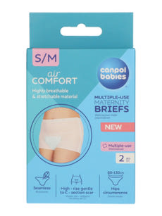Canpol Babies elasztikus kismama bugyi mosható S/M - 2 db kisképe