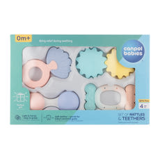Canpol babies Pastel csörgő szett 4 db-os - 1 db kisképe