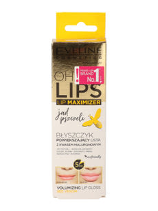 Eveline Oh! My lips ajakdúsító szájfény, méhméreg - 1 db kisképe