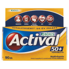 Béres Actival 50+ filmtabletta - 90 db kisképe