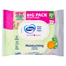Zewa Moisturising BigPack nedves toalettpapír - 74 db kisképe