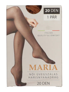 Gala Maria üvegszálas harisnyanadrág 20 den, 4-es méret /Cognac - 1 db kisképe