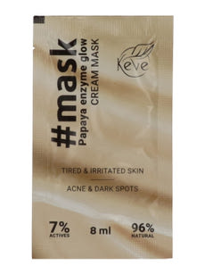 Keve #mask Papaya enzim krémmaszk - 8 ml kisképe