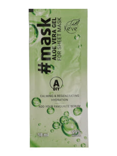 Keve #mask Aloe vera gél fátyolmaszkhoz - 18 ml kisképe