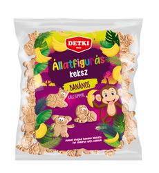 Detki banános állatfigurás keksz - 160 g kisképe