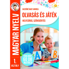 Magyar nyelv Olvasás és Játék gyakorló füzet - 1 db kisképe