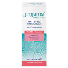 JimJams Pure & Clear mattító hidratáló arckrém - 50 ml kisképe