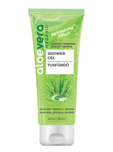 Aloe Vera Organic Refreshing Effect tusfürdő - 250 ml kisképe