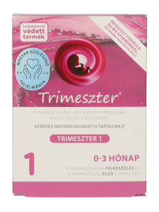 Trimeszter 1 várandós vitamin 0-3 hónap - 60 db kisképe