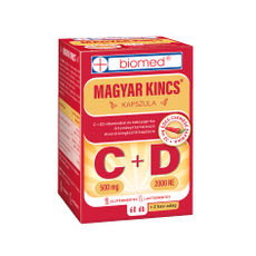 Biomed Magyar Kincs C+D-vitamin kapszula - 60 db kisképe