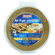 Mazzini Air Fryer sütőpapír 20 cm - 50 db kisképe