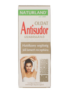 Naturland Antisudor izzadásgátló oldat - 50 ml kisképe