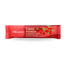 Viblance Vörösáfonya Chia Fiber Power szelet - 40 g kisképe