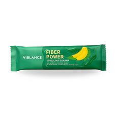 Viblance Spirulina Banana Fiber Power szelet - 40 g kisképe