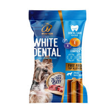 Buster White Dental Stick Beef mini jutalomfalat kutyáknak - 110 g kisképe