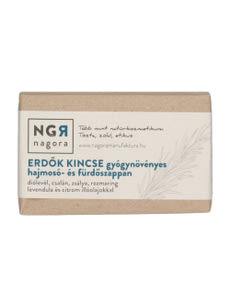 Nagora Erdők Kincse gyógynövényes hajmosó- és fürdőszappan - 90 g kisképe