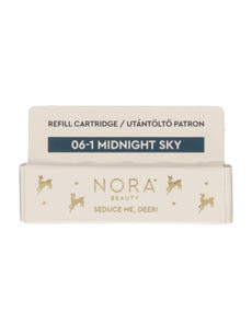 Nora Beauty szemhéjpúder applikátor utántöltő /06-1 mid night sky - 1 db