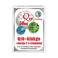 Dr. Chen Patika Q10 + Ginkgo + Omega-3 kapszula - 30 db kisképe