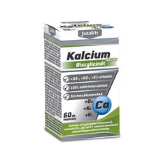 JutaVit Kalcium-Biszglicinát+D3+K2+K1 étrend-kiegészítő kapszula - 60 db kisképe