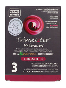 Trimeszter Premium 3 várandós vitamin 7-9hónap - 60 db kisképe