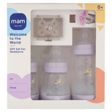 MAM lány ajándékszett újszülötteknek - 1 db kisképe