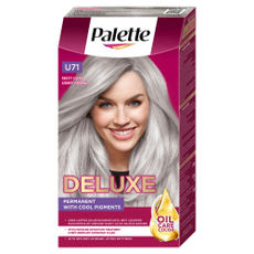Palette Deluxe tartós krémhajfesték U71 fagyos ezüst - 1 db kisképe