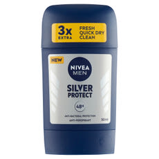 Nivea Men Silver Protect deo stift - 50 ml kisképe