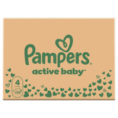 Pampers Active Baby pelenka 9-14 kg, méret: 4 - 180 db kisképe