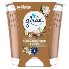 Glade Sensual Sandalwood & Jasmine illatgyertya - 112 g kisképe