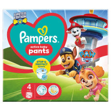 Pampers Active Baby bugyipelenka /mancs őrjárat méret: 4,  9-15 kg - 72 db kisképe