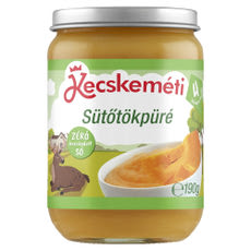 Kecskeméti bébiétel sütőtök ízesítéssel 4 hónapos kortól - 190 g kisképe