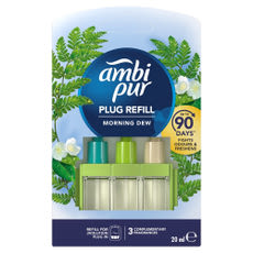 Ambi Pur 3Volution Morning Dew elektromos légfrissítő-utántöltő - 20 ml kisképe