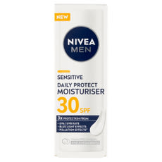 Nivea Men Sensitive nappali hidratáló arckrém FF30 - 50 ml kisképe