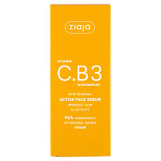Ziaja C B3-vitamin aktív arcszérum niacinamiddal - 30 ml kisképe