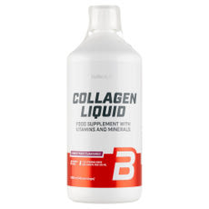 BioTechUSA Collagen étrend-kiegészítő kollagén ital erdei gyümölcs ízben - 1 l kisképe