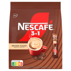 Nescafé 3in1 barna cukros 10 x 16,5 g - 1 db kisképe
