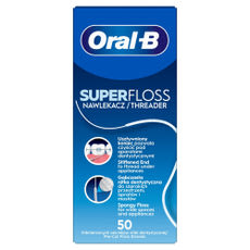 Oral-B Superfloss fogselyembefűző - 50 db kisképe
