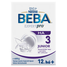 Beba Expertpro HA 3 Junior tejalapú anyatej-kiegészítő tápszer fehérje-hidrolizátumból 12.hónapos kortól - 600 g kisképe